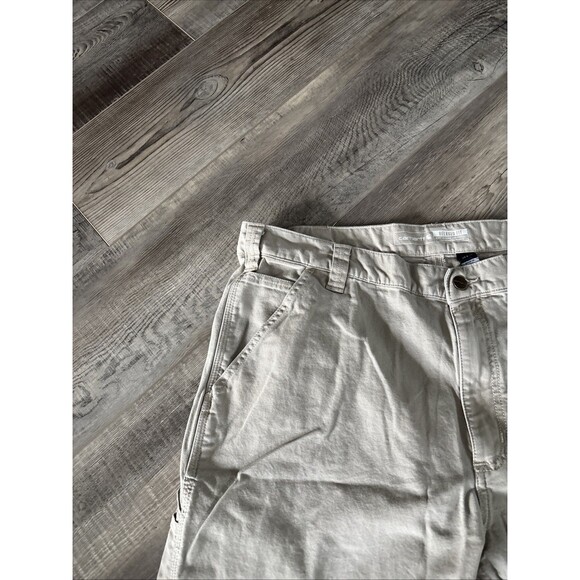 Carhartt Shorts Mens 38 Tan Work Carpenter Utility Duck Canvas BS3652-M - Picture 2 of 11
